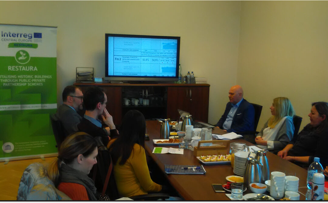 Spotkaniu partnerów projektu Restaura w Warszawie