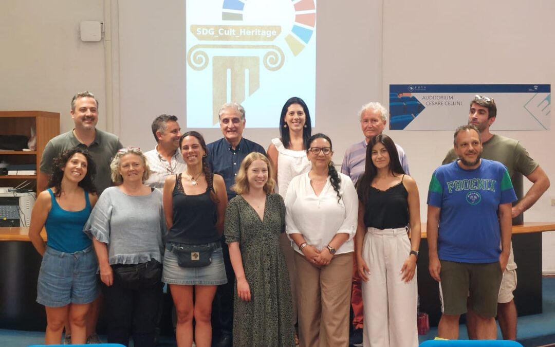 Spotkanie inaugurujące projekt SDGCultheritage w Ascoli we Włoszech