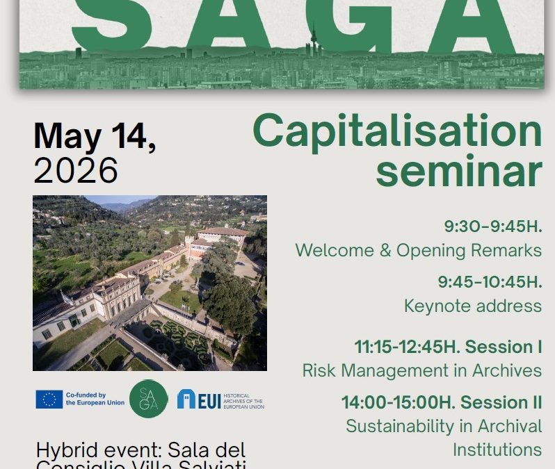 Zaproszenie na seminarium kapitalizacyjne projektu SAGA